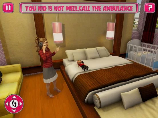 Изображение игры: Virtual Single Mom Simulator