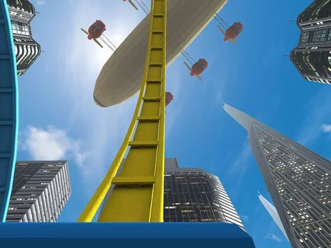 Изображение игры: VR Roller Coaster