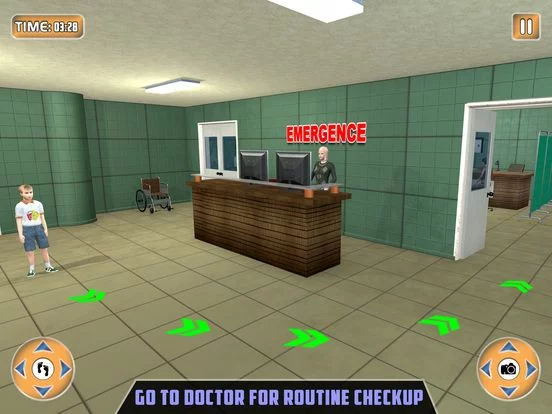 Изображение игры: Virtual Family Doctor Hospital