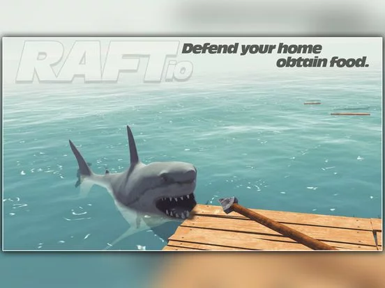 Изображение игры: Raft: Surviving in the ocean