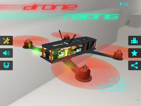 Изображение игры: Drone Racing -Quadcopter FPV racing