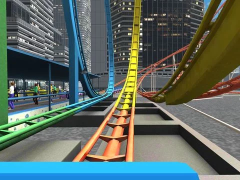 Изображение игры: VR Roller Coaster