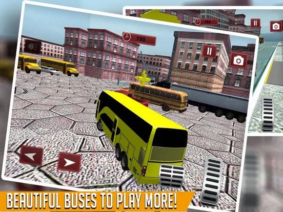 Изображение игры: Real Bus Traffic City 3D