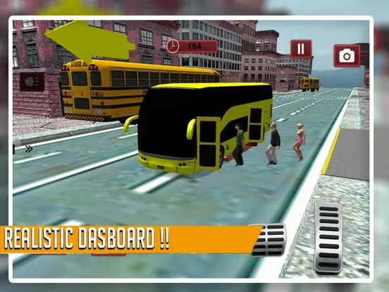 Изображение игры: Real Bus Traffic City 3D