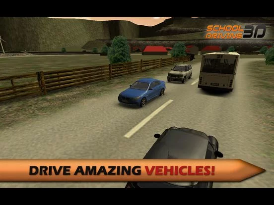 Изображение игры: School Driving 3D