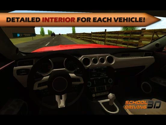 Изображение игры: School Driving 3D