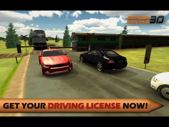 Изображение игры: School Driving 3D