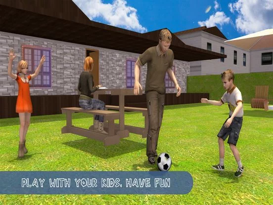 Изображение игры: Virtual Family: Dad Dream Home