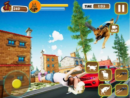 Изображение игры: Flying Animals Robot