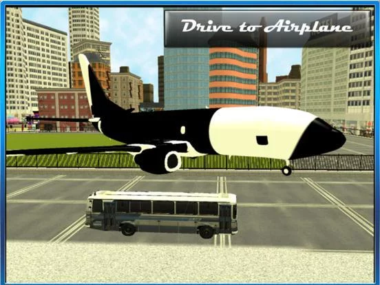 Изображение игры: AirPort Bus Driving: Free City Parking & Best Pro Simulator 2016
