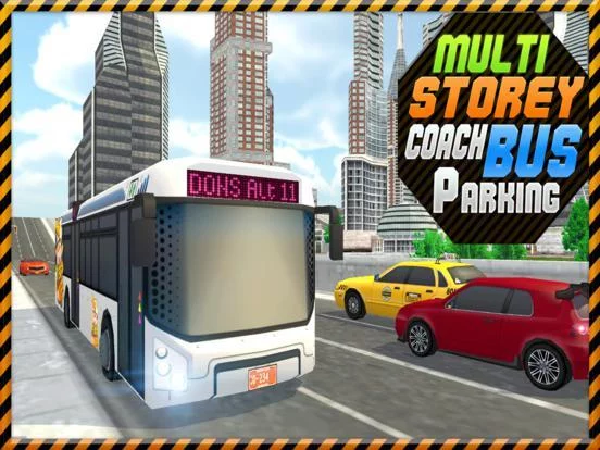 Изображение игры: Multi-Storey Coach Bus Parking 3D: City Auto-bus Driving Simulator
