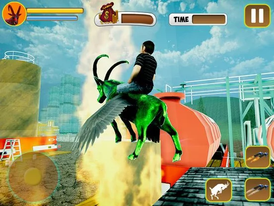 Изображение игры: Flying Animals Robot