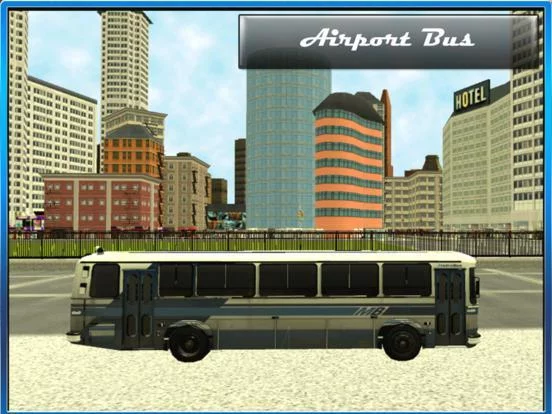 Изображение игры: AirPort Bus Driving: Free City Parking & Best Pro Simulator 2016