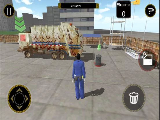 Изображение игры: Garbage Dumper Truck Driver 3D: Free Play Game Simulator