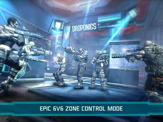 Изображение игры: Shadowgun DeadZone PvP Battles