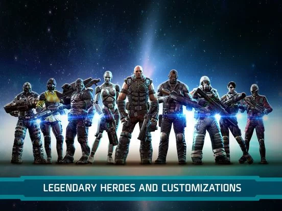 Изображение игры: Shadowgun DeadZone PvP Battles