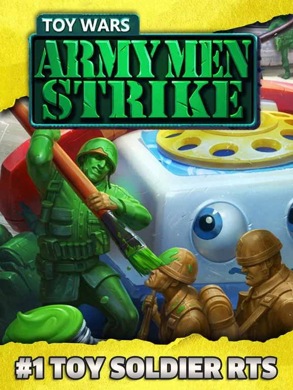 Изображение игры: Army Men Strike: World War 2