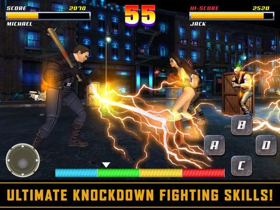 Изображение игры: SuperHero Street Fighter Games
