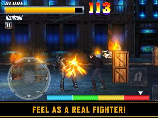 Изображение игры: SuperHero Street Fighter Games