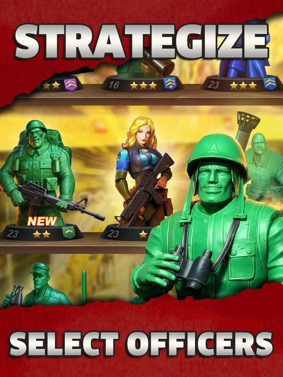 Изображение игры: Army Men Strike: World War 2