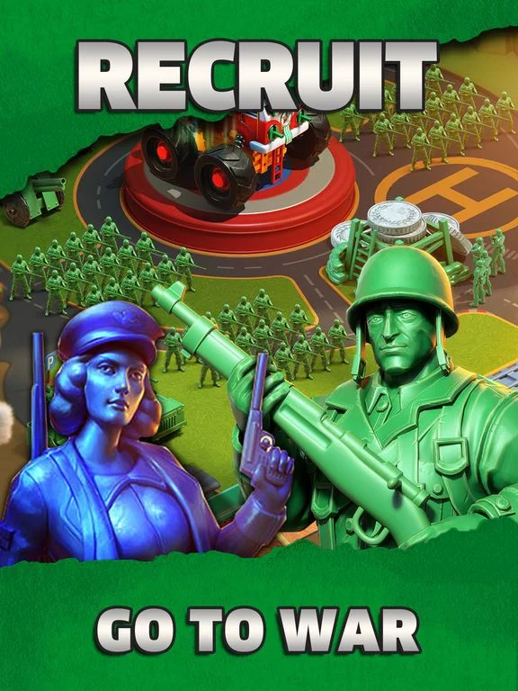 Изображение игры: Army Men Strike: World War 2