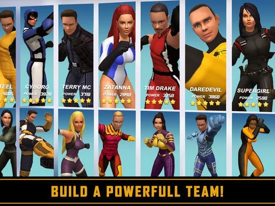 Изображение игры: SuperHero Street Fighter Games