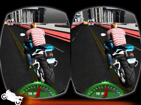 Изображение игры: VR Race Moto GP. Crazy bike stunts virtual Reality