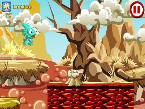 Изображение игры: A Baby Dino Adventure Run
