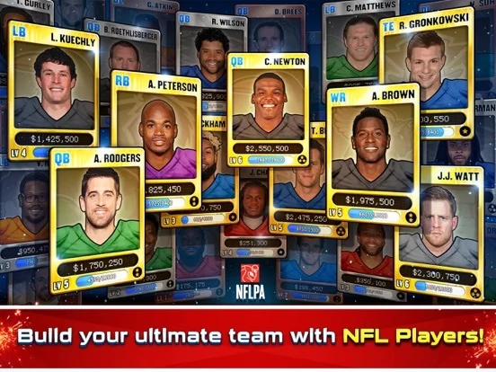 Изображение игры: Football Heroes Pro Online - NFL Players Unleashed