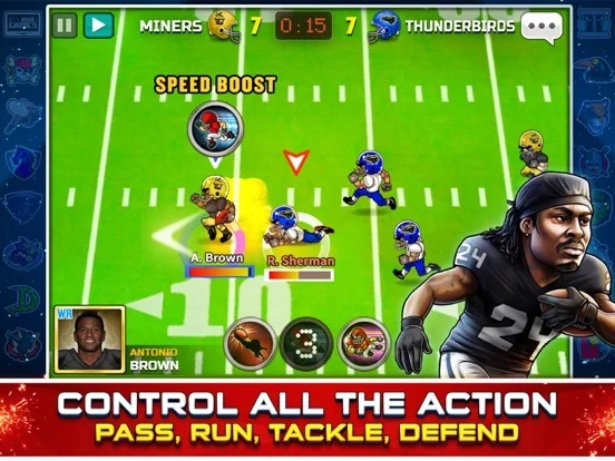 Изображение игры: Football Heroes Pro Online - NFL Players Unleashed