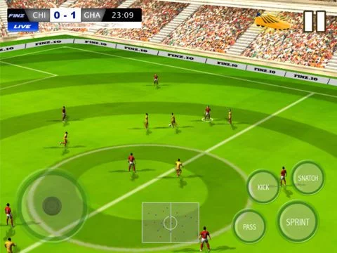 Изображение игры: Play Football Journey to World - A fantasy football league, challenge the world top football teams and play real soccer match to be a legend