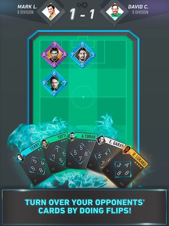 Изображение игры: Flip Football - Soccer Manager