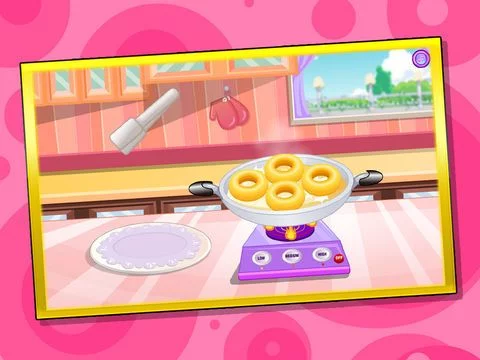 Изображение игры: Cooking Games-delicious donuts