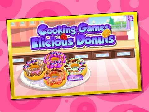 Изображение игры: Cooking Games-delicious donuts