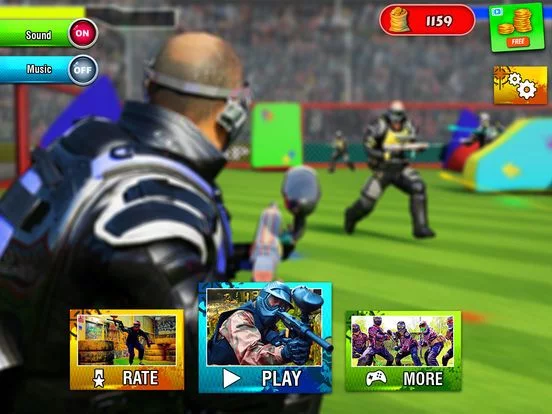 Изображение игры: Paintball Shooting Club 2018