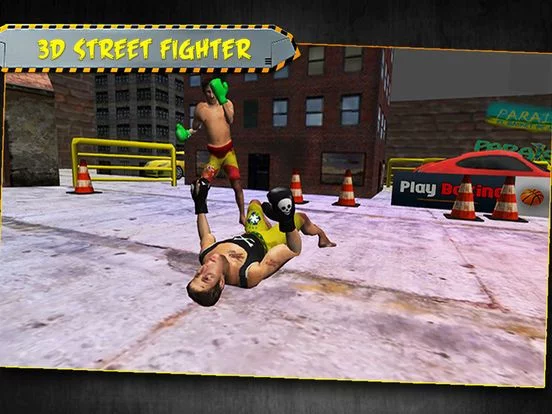 Изображение игры: Street Fighter Boxing 3D: Be a King of fighters game 2016
