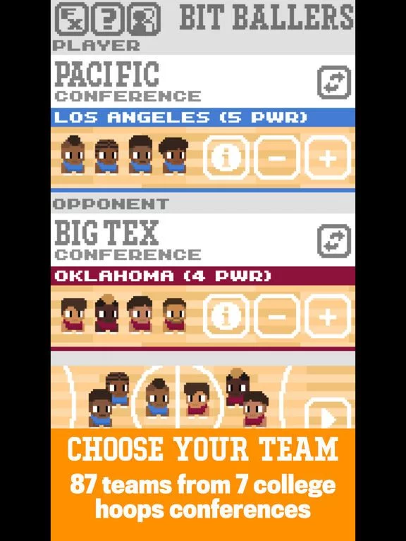 Изображение игры: bit ballers