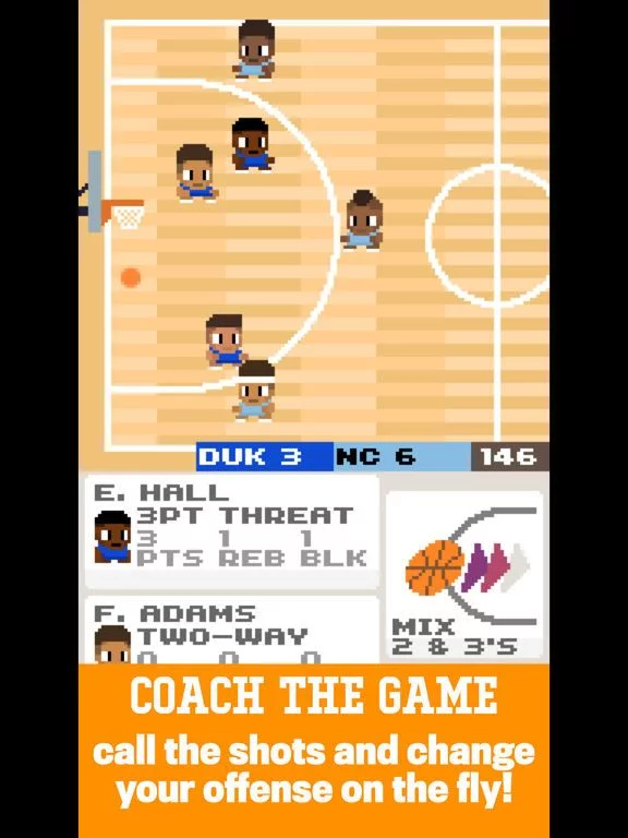 Изображение игры: bit ballers