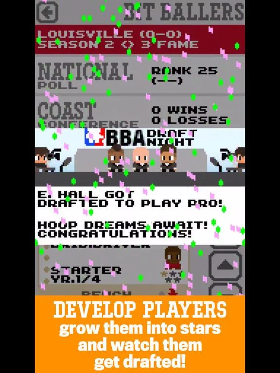 Изображение игры: bit ballers