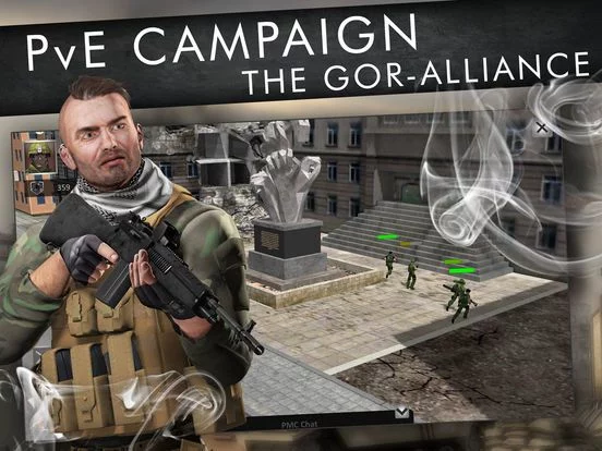 Изображение игры: Bloody War: Mercenary, Inc.