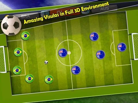 Изображение игры: Finger Soccer 2016 - Slide soccer simulation game for real challengers and soccer stars