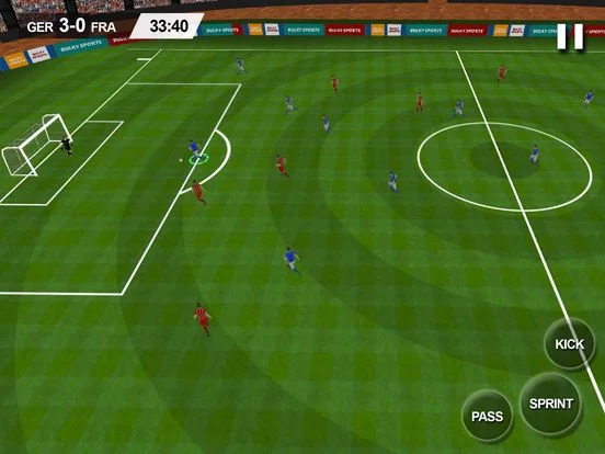 Изображение игры: Real Soccer 2016 - Euro 2016 edition ultimate football championships and leagues to win a cup for nation simulation game by Bulky Sports