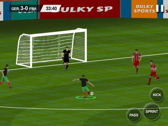 Изображение игры: Real Soccer 2016 - Euro 2016 edition ultimate football championships and leagues to win a cup for nation simulation game by Bulky Sports