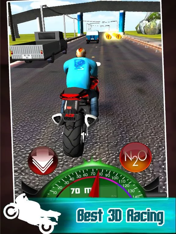 Изображение игры: Moto Racer 2016 Madness - Extreme highway racing game for ace riders