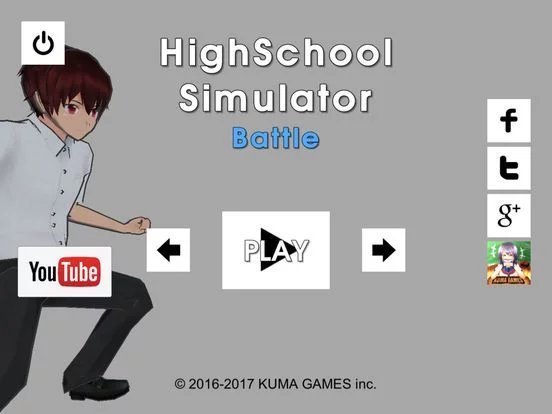 Изображение игры: HighSchool Simulator Battle