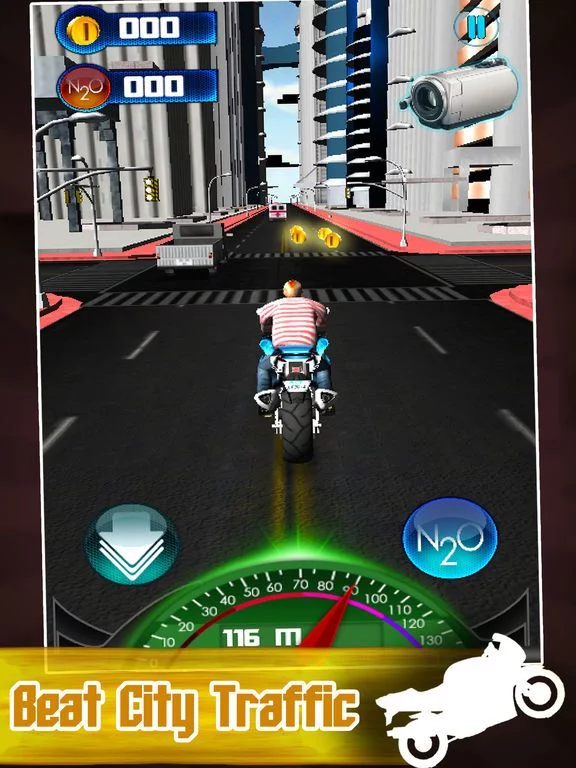 Изображение игры: Moto Racer 2016 Madness - Extreme highway racing game for ace riders