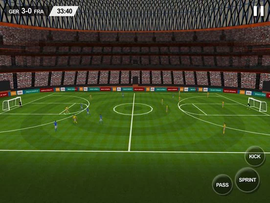 Изображение игры: Real Soccer 2016 - Euro 2016 edition ultimate football championships and leagues to win a cup for nation simulation game by Bulky Sports
