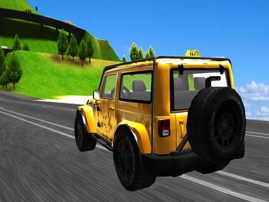 Изображение игры: City Taxi Car Driver Sim-ulator