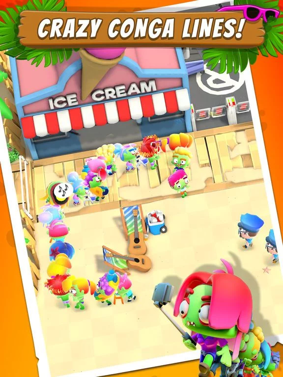 Изображение игры: Zombie Beach Party