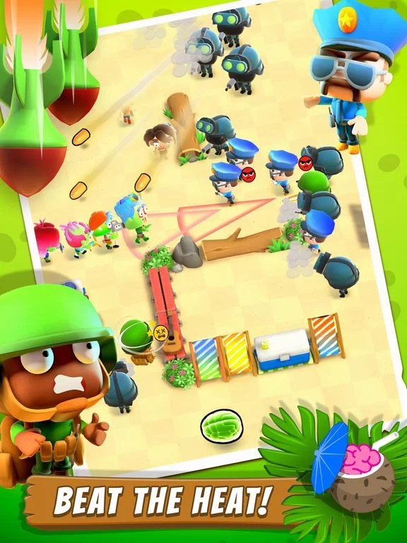 Изображение игры: Zombie Beach Party